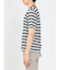 ミックスボーダー クルーネック半袖Tシャツ