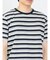 ミックスボーダー クルーネック半袖Tシャツ