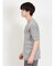 クルーネック半袖ニット&Tシャツ アンサンブル