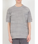クルーネック半袖ニット&Tシャツ アンサンブル