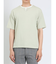 鹿の子 フェイクキーネック半袖Tシャツ