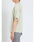 鹿の子 フェイクキーネック半袖Tシャツ