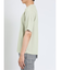 鹿の子 フェイクキーネック半袖Tシャツ