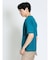 鹿の子 フェイクキーネック半袖Tシャツ