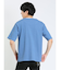 鹿の子 フェイクキーネック半袖Tシャツ