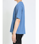 鹿の子 フェイクキーネック半袖Tシャツ