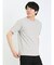 KAITEKI カットジョーゼット クルーネック半袖Ｔシャツ