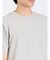 KAITEKI カットジョーゼット クルーネック半袖Ｔシャツ