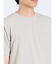 KAITEKI カットジョーゼット クルーネック半袖Ｔシャツ