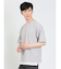 kaule 裾フェイクレイヤード クルーネック半袖Ｔシャツ