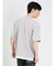 kaule 裾フェイクレイヤード クルーネック半袖Ｔシャツ