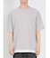 kaule 裾フェイクレイヤード クルーネック半袖Ｔシャツ