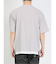 kaule 裾フェイクレイヤード クルーネック半袖Ｔシャツ