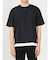 kaule 裾フェイクレイヤード クルーネック半袖Ｔシャツ