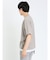 kaule 裾フェイクレイヤード クルーネック半袖Ｔシャツ
