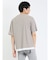 kaule 裾フェイクレイヤード クルーネック半袖Ｔシャツ