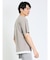 kaule 裾フェイクレイヤード クルーネック半袖Ｔシャツ
