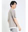 kaule 裾フェイクレイヤード クルーネック半袖Ｔシャツ