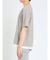 kaule 裾フェイクレイヤード クルーネック半袖Ｔシャツ