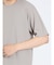 kaule 裾フェイクレイヤード クルーネック半袖Ｔシャツ
