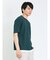 kaule 裾フェイクレイヤード クルーネック半袖Ｔシャツ