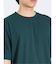 kaule 裾フェイクレイヤード クルーネック半袖Ｔシャツ