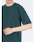 kaule 裾フェイクレイヤード クルーネック半袖Ｔシャツ