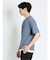 kaule 裾フェイクレイヤード クルーネック半袖Ｔシャツ