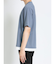 kaule 裾フェイクレイヤード クルーネック半袖Ｔシャツ