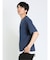 kaule 裾フェイクレイヤード クルーネック半袖Ｔシャツ