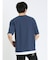 kaule 裾フェイクレイヤード クルーネック半袖Ｔシャツ