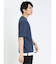 kaule 裾フェイクレイヤード クルーネック半袖Ｔシャツ