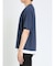 kaule 裾フェイクレイヤード クルーネック半袖Ｔシャツ