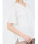 マルレーヌジョベル/MARLENE JOBERT 接触冷感 Vネック 袖フレアTシャツ