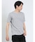 ふくれケーブル クルーネック半袖Tシャツ