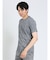 ふくれケーブル クルーネック半袖Tシャツ