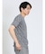 ふくれケーブル クルーネック半袖Tシャツ