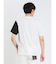 接触冷感 切替クルーネック半袖Tシャツ