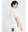接触冷感 切替クルーネック半袖Tシャツ