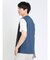接触冷感 切替クルーネック半袖Tシャツ