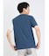 接触冷感 切替クルーネック半袖Tシャツ