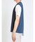 接触冷感 切替クルーネック半袖Tシャツ