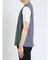 接触冷感 切替クルーネック半袖Tシャツ
