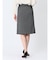 ストレッチシャーク タイトスカート グレー(セットアップ可能)