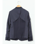 ダブルクロス カラーレスジャケット 紺(セットアップ可能)