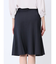 ウール混組織柄 フレアースカート(セットアップ可能)
