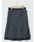 ウール混組織柄 フレアースカート(セットアップ可能)