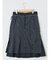 ウール混組織柄 フレアースカート(セットアップ可能)