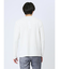 リンクスジャガードチェック フェイククルーネック長袖Tシャツ