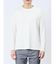 リンクスジャガードチェック フェイククルーネック長袖Tシャツ